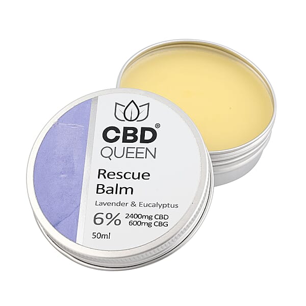 Shop Lc CBD Queen 50ml Rescue Balm - 6% (3000mg)