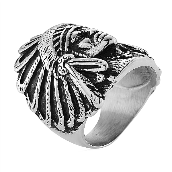 Shop Lc Chief Men's Ring In Stainless Steel
