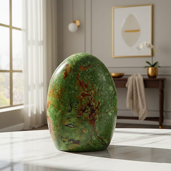 Shop Lc Chrysoprase Freeform -Medium 1591ctw