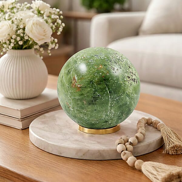 Shop Lc Chrysoprase Sphere (Ball) -Small 1176ctw
