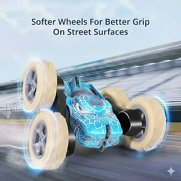 Shop Lc Closeout Blue Dinosaur Stunt Cars