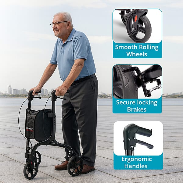 Shop Lc Closeout Helios 3 Wheel Walker -Black