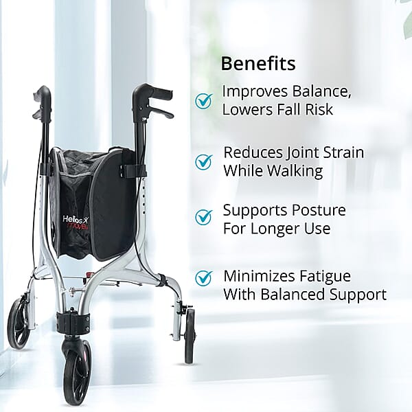 Shop Lc Closeout Helios 3-Wheel Walker -Silver