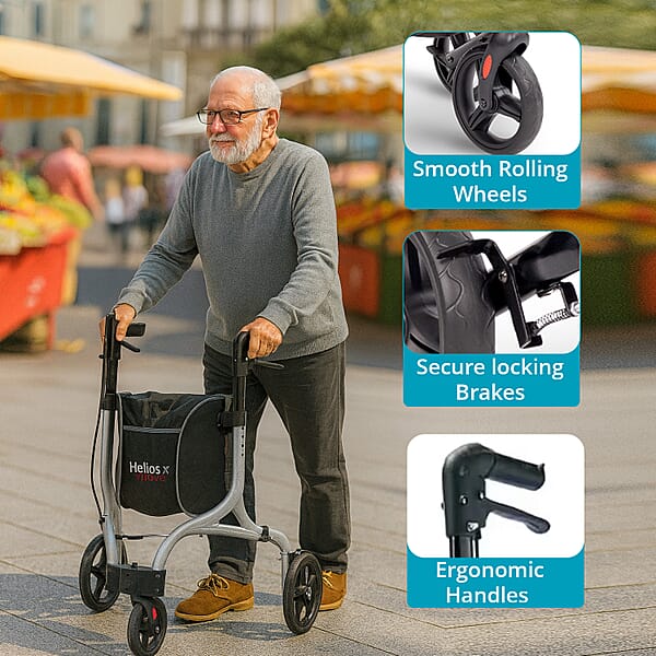 Shop Lc Closeout Helios 3-Wheel Walker -Silver