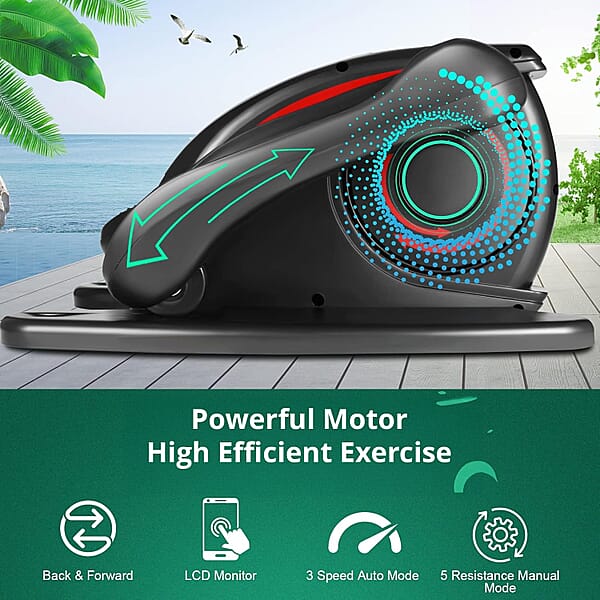 Shop Lc Closeout Helios Seated Elliptical - Black