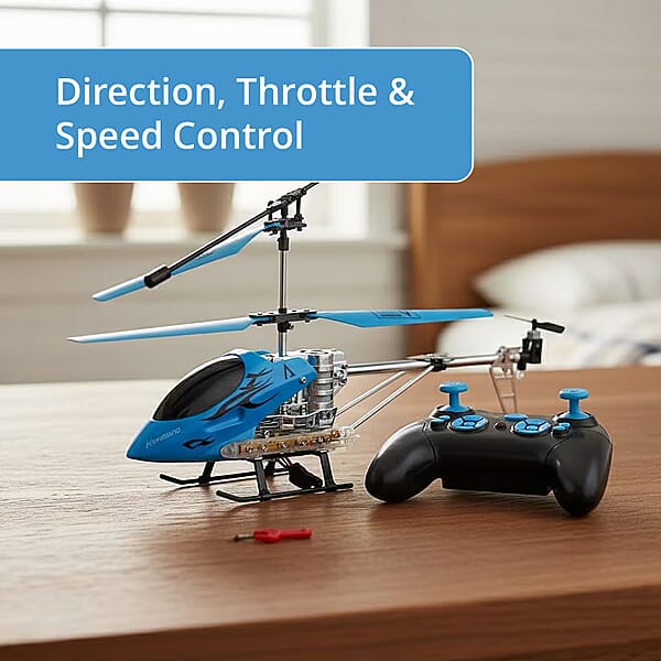 Shop Lc Closeout Mini Helicopter - Blue