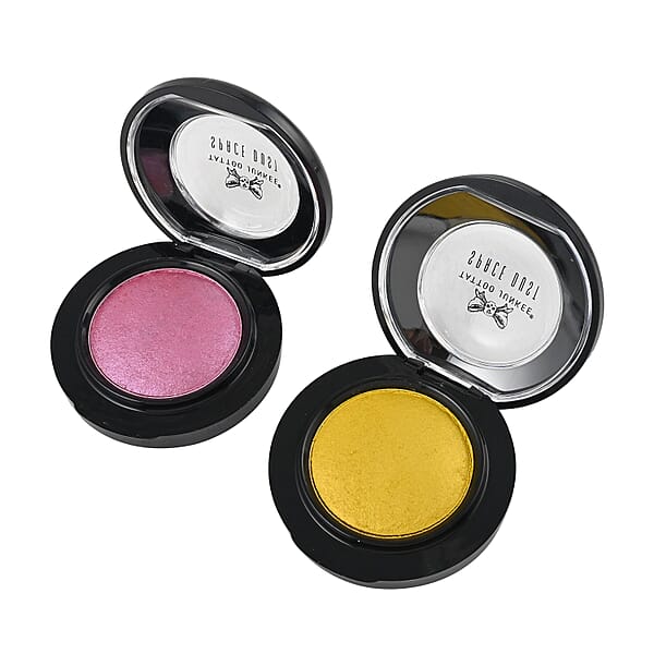 Shop Lc Closeout Tattoo Junkee Set Of 2 Eyeshadows
