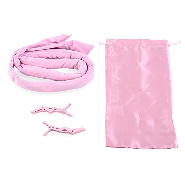 Shop Lc CurlyQ Long Dusty Rose Curling Wrap & Clips