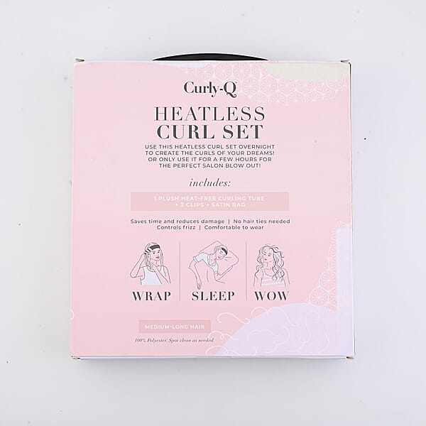Shop Lc CurlyQ Long Dusty Rose Curling Wrap & Clips