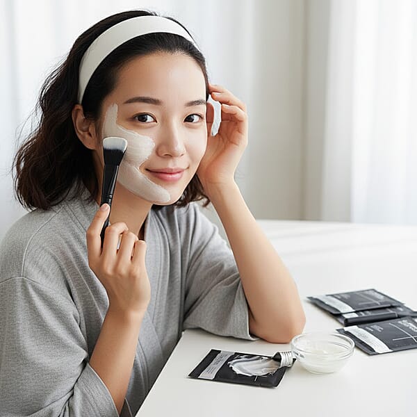 Shop Lc Ellasgen Glossy Mask 16 Pouch Set