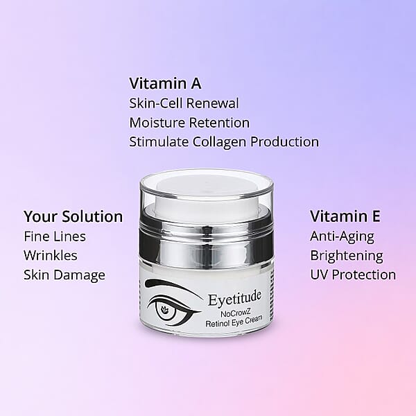 Shop Lc Eyetitude NoCrowZ Retinol Eye Cream (15ml)