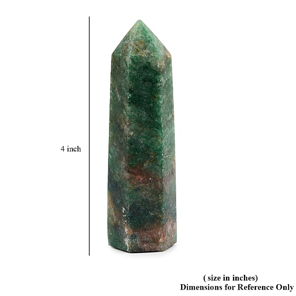 Shop Lc Fuchsite Prism Tower -Medium 669ctw