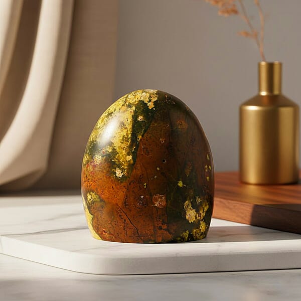 Shop Lc Green Opal Freeform -Small 970ctw