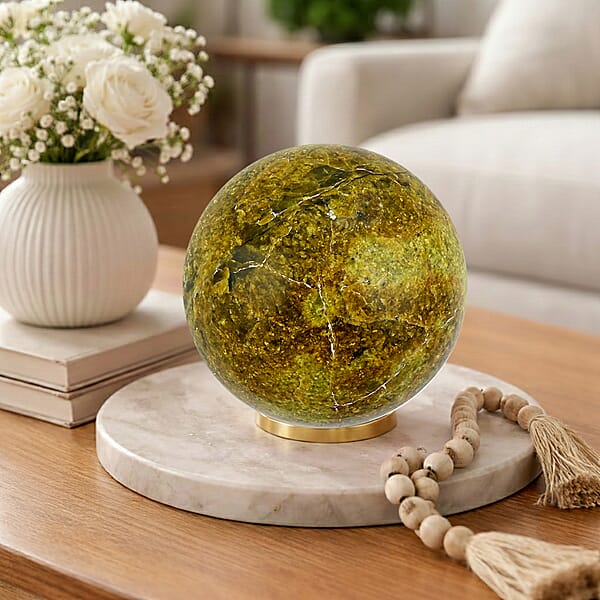 Shop Lc Green Opal Sphere (Ball) -Small 766ctw