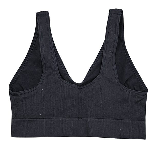 Shop Lc HANES Black Seamless Softcup Bra - M