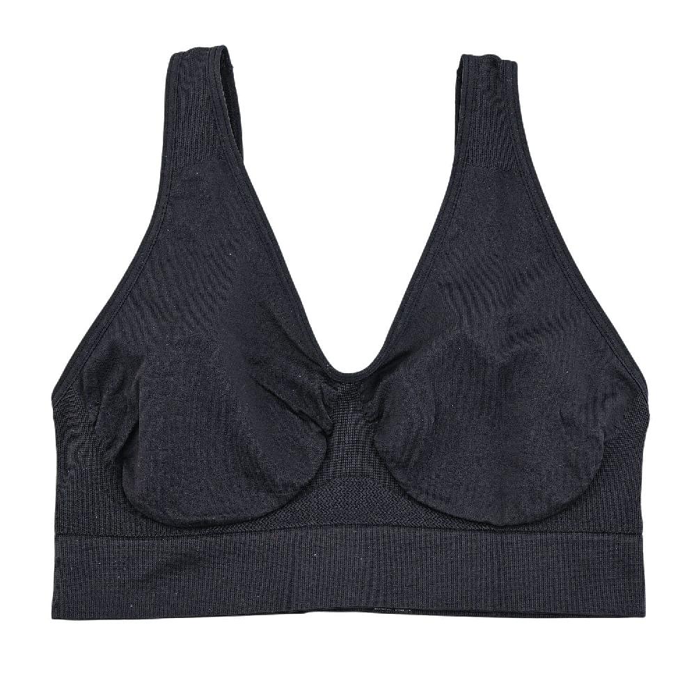 shop lc HANES Black Seamless Softcup Bra - M