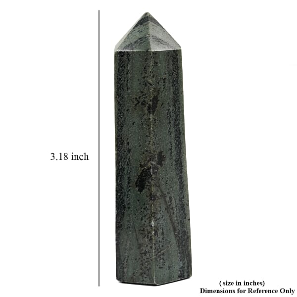 Shop Lc Jasper Green Prism Tower -Small 492ctw