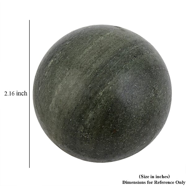Shop Lc Jasper Green Sphere (Ball) -Small 991ctw