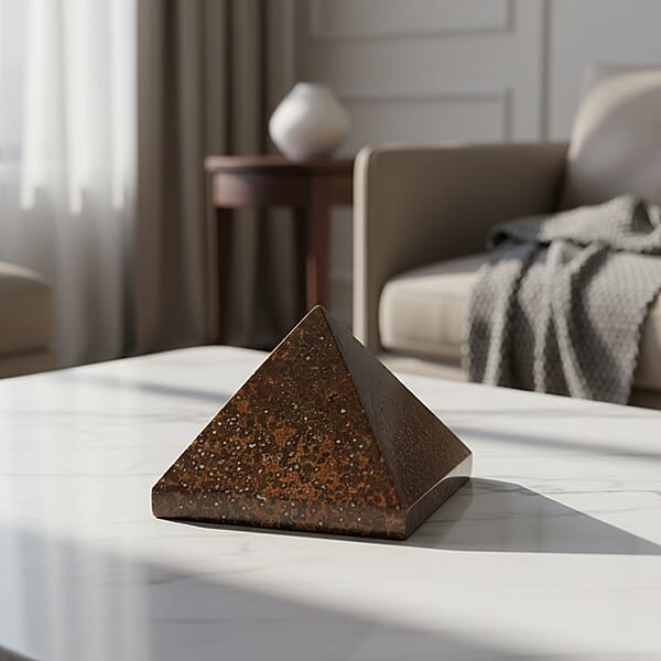 Shop Lc Jasper Multi Color Pyramid -Small 627ctw