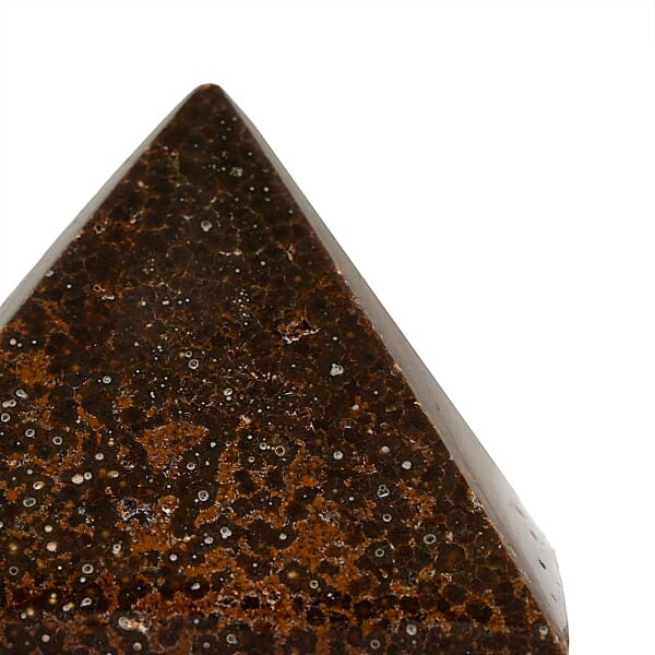 Shop Lc Jasper Multi Color Pyramid -Small 627ctw