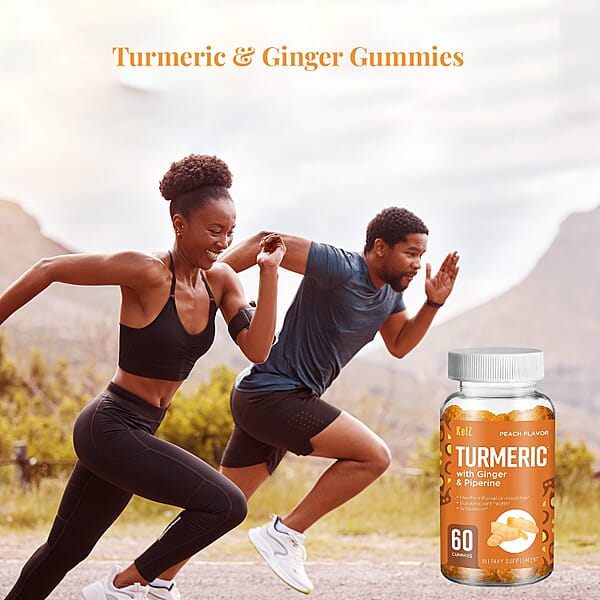 Shop Lc Kelz Turmeric And Ginger (60 Gummies)