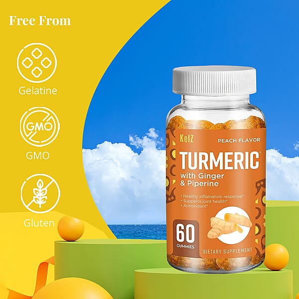 Shop Lc Kelz Turmeric And Ginger (60 Gummies)