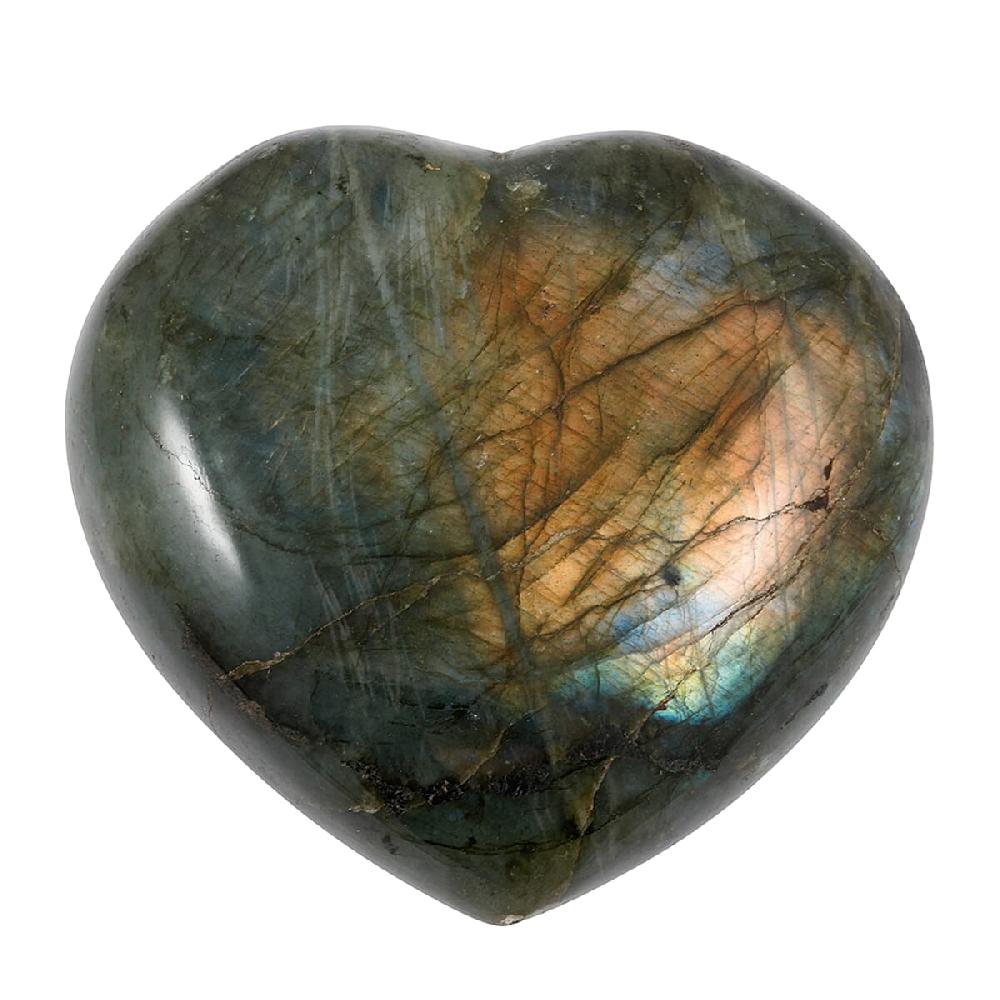 shop lc Labradorite Heart Shape -Small 1385ctw