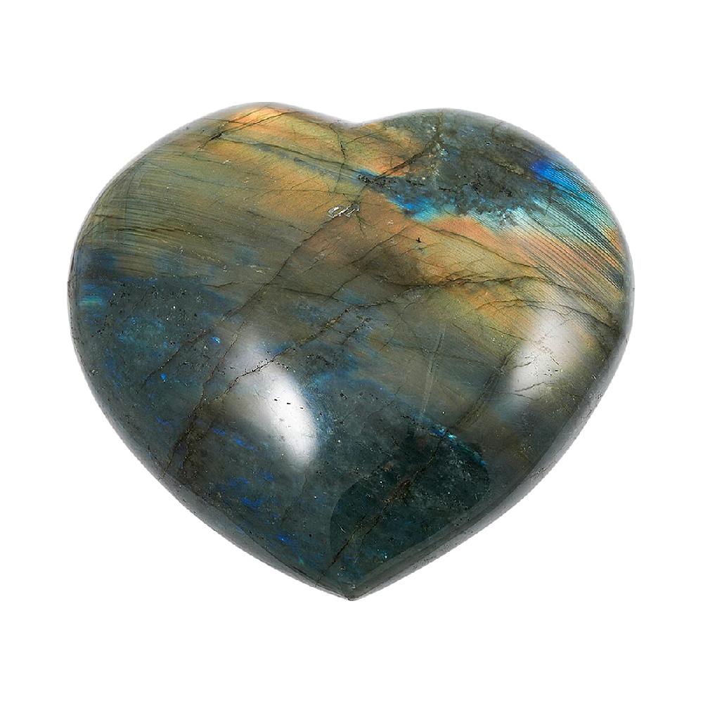 shop lc Labradorite Heart Shape -X Large 6350ctw