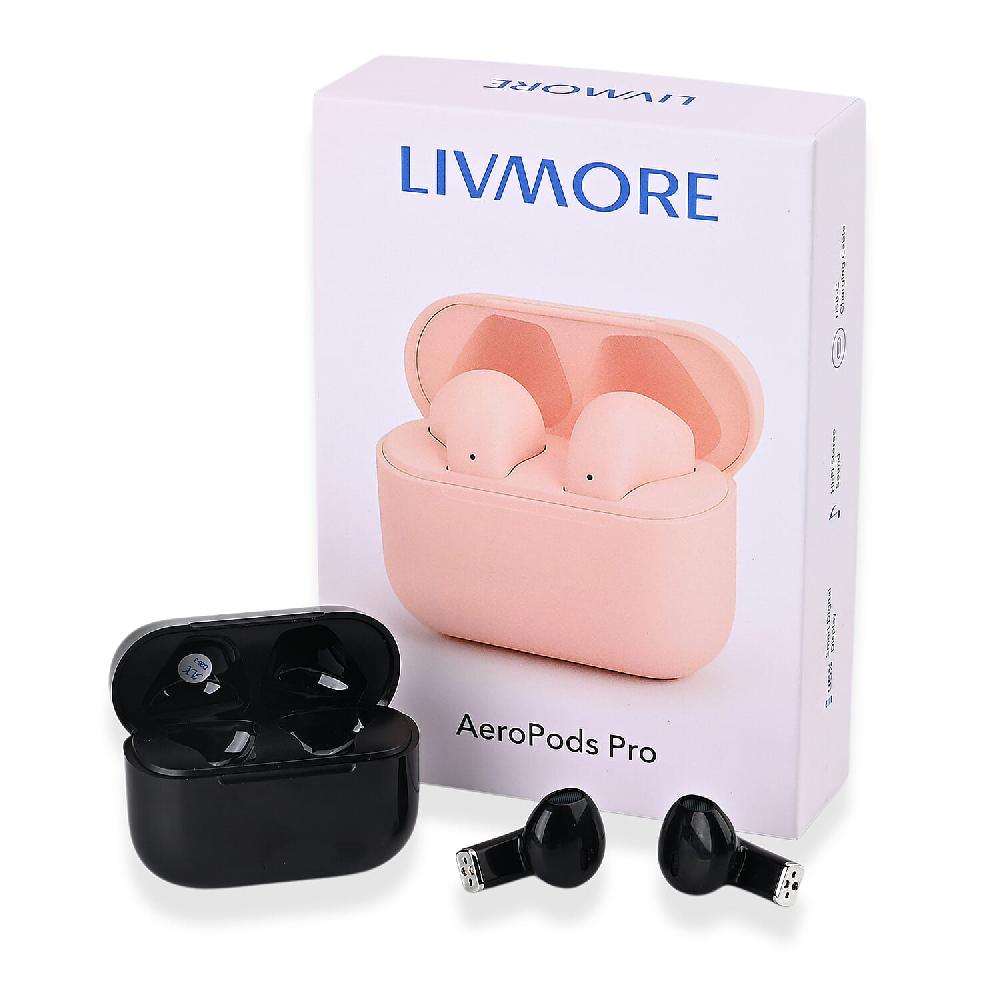 shop lc Livmore Black Bluetooth Earbuds