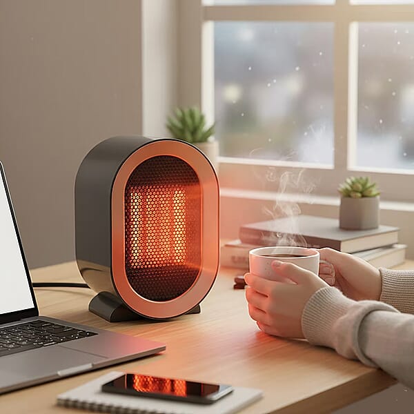 Shop Lc Livmore Green Electric Air Heater