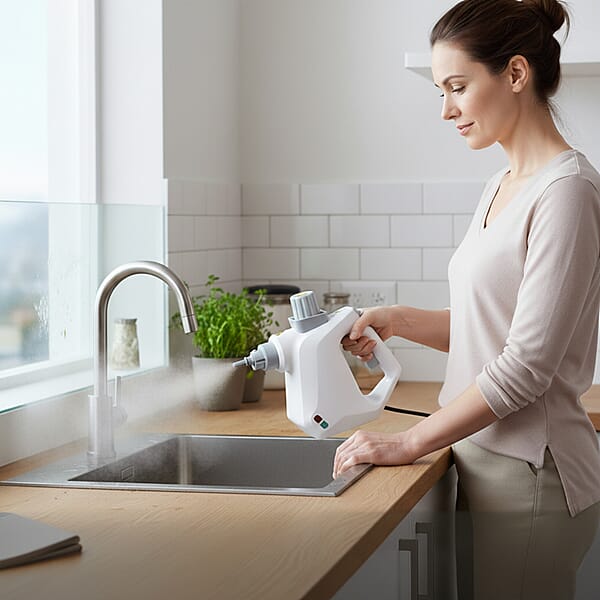 Shop Lc Livmore Light Blue Steam Cleaner With Plug