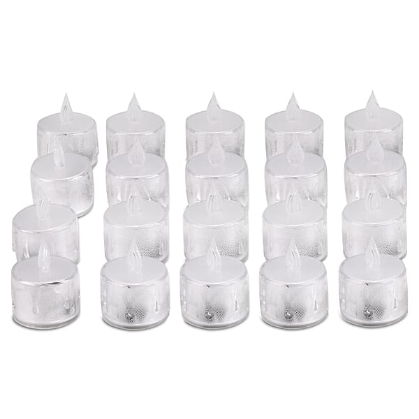 Shop Lc Livmore Set Of 24pcs White Candle