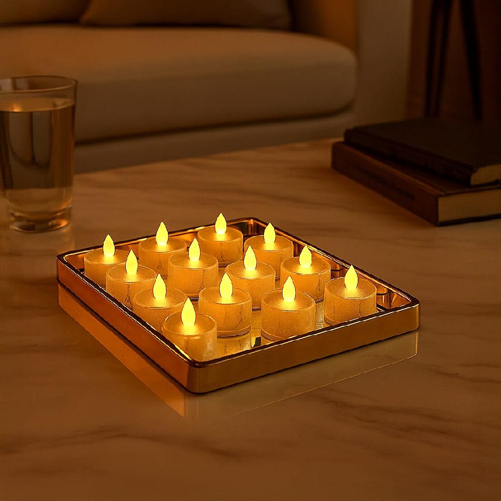 shop lc Livmore Set of 24pcs White Candle