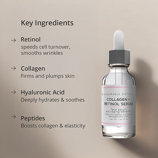 Shop Lc MD Collagen + Retinol Serum 1 Oz