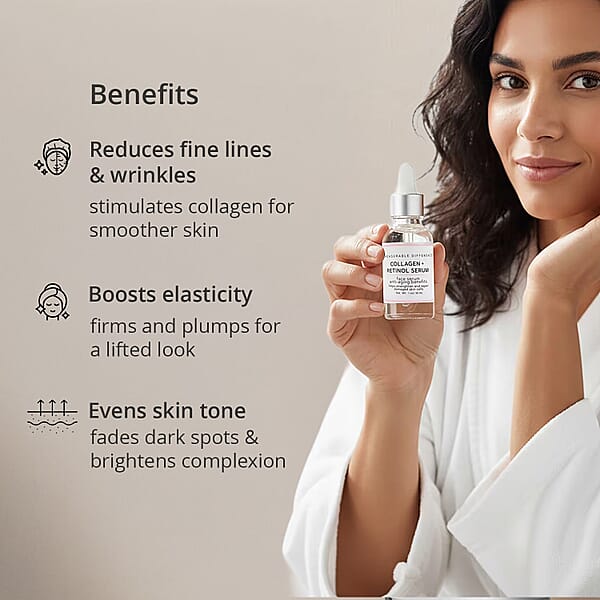 Shop Lc MD Collagen + Retinol Serum 1 Oz
