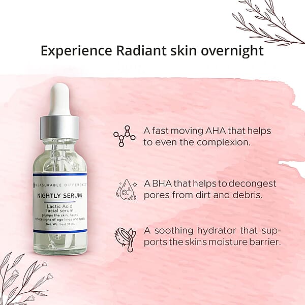 Shop Lc Measurable Difference Nightly Serum 1oz