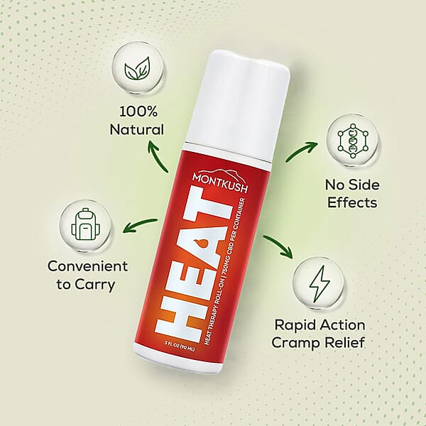 Shop Lc MontKush Heat Therapy Roll-On (3 Oz)