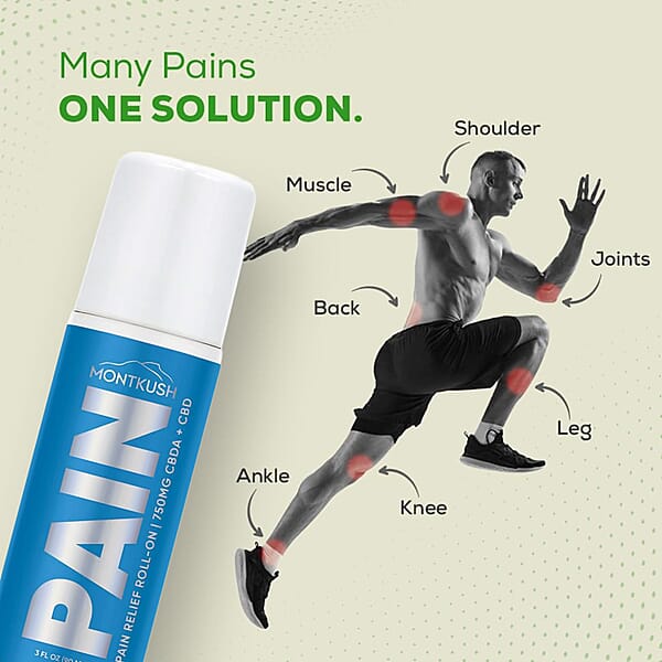 Shop Lc MontKush Pain & Recovery Relief Roll-On (3 Oz)