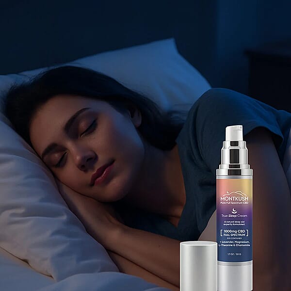 Shop Lc MontKush True Sleep 1000mg CBD Cream (1.7oz)
