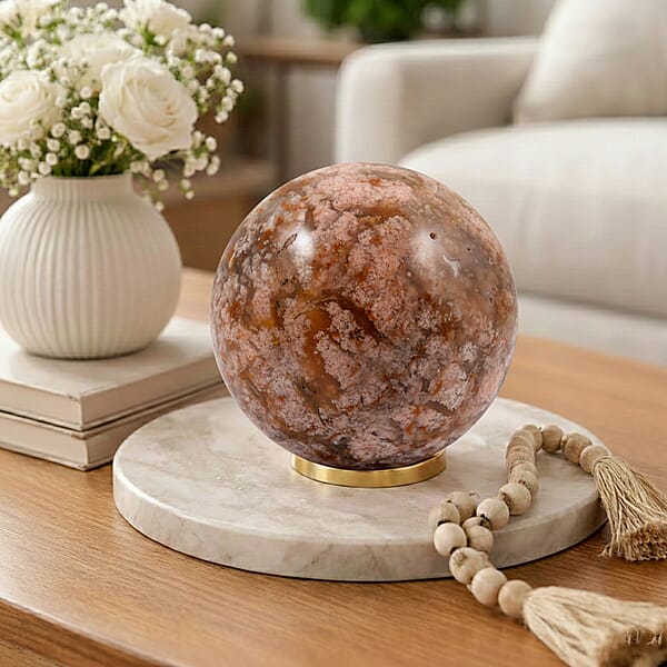 Shop Lc Multi-Color Jasper Sphere -Large 1441ctw