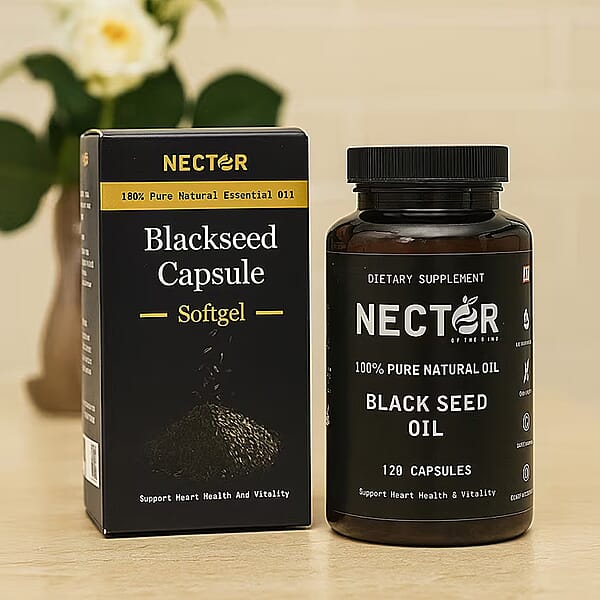 Shop Lc Nector Black Seed Oil Capsules (120 /Bottle)