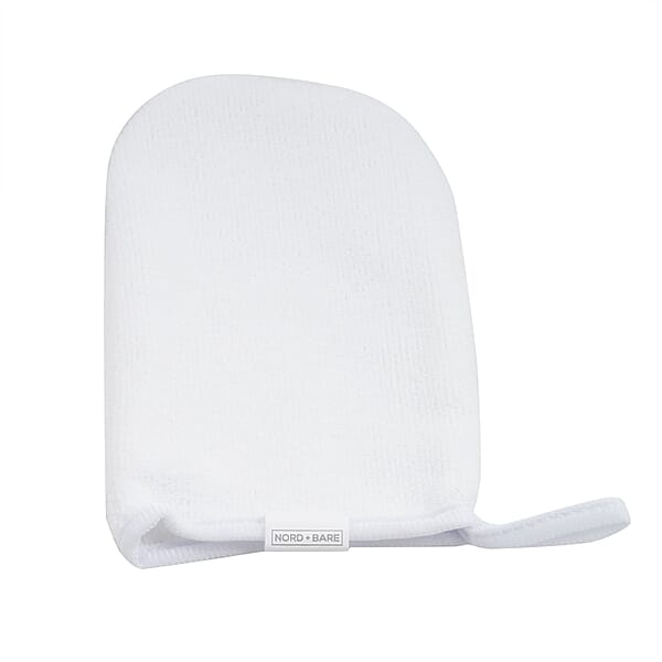 Shop Lc Nord + Bare 3 Pieces Cleansing Mitts-White