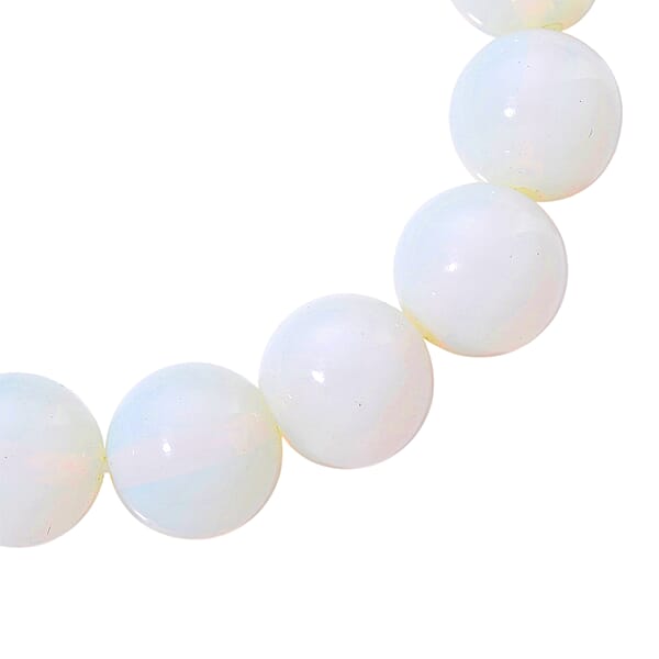 Shop Lc Opalite 250.00 Ctw Beaded Stretch Bracelet