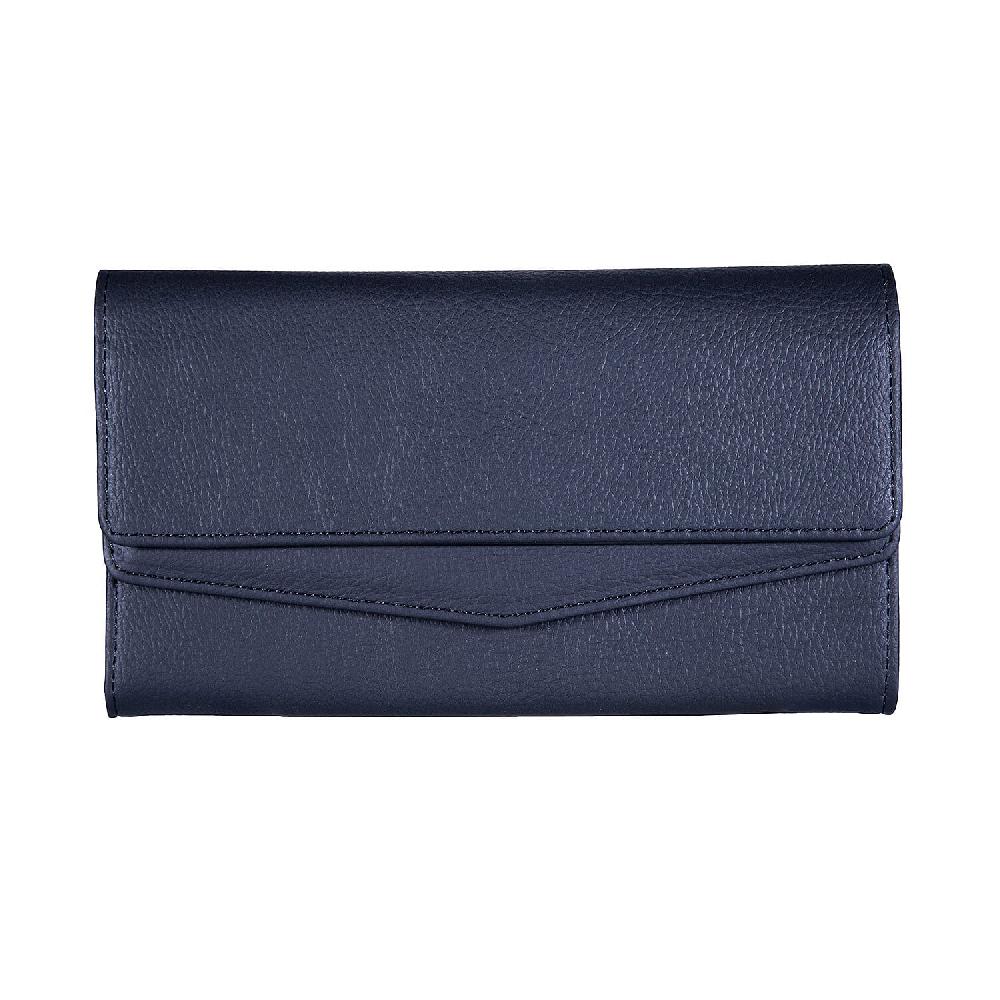 shop lc Passage Black Faux Leather 2 Flap Wallet