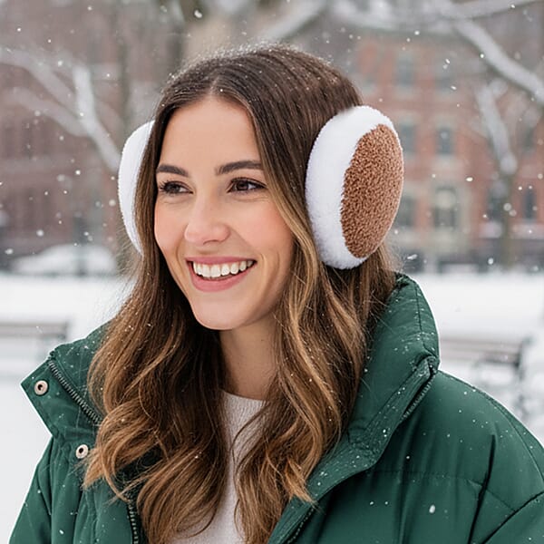 Shop Lc Pink Grey And Beige Set Of 3pcs Ear Pad