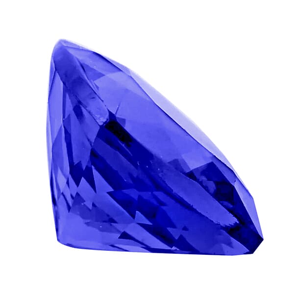 Shop Lc Premium Tanzanite (Cush 6.5 Mm) 1.20 Ctw