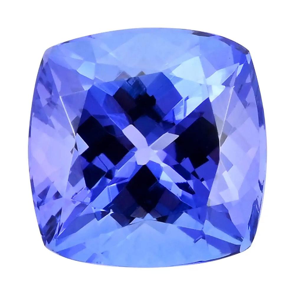 shop lc Premium Tanzanite (Cush 7 mm) 1.50 ctw