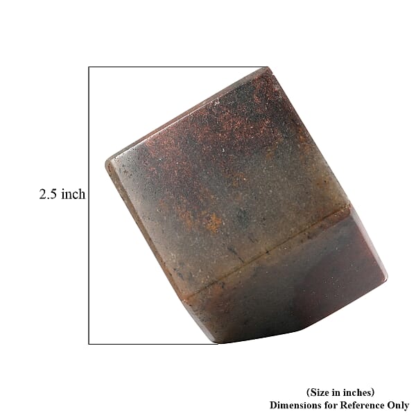 Shop Lc Red Quartz Square Shape -Small 1235ctw