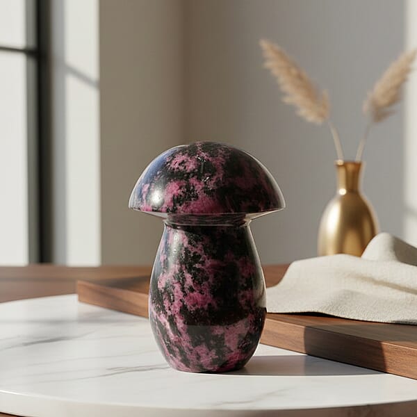 Shop Lc Rhodonite Mushroom -Medium 937ctw