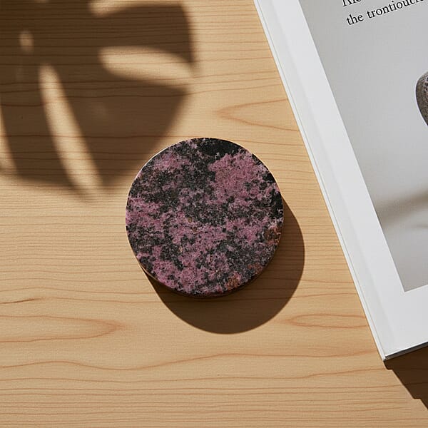 Shop Lc Rhodonite Round Plate -Small 713ctw